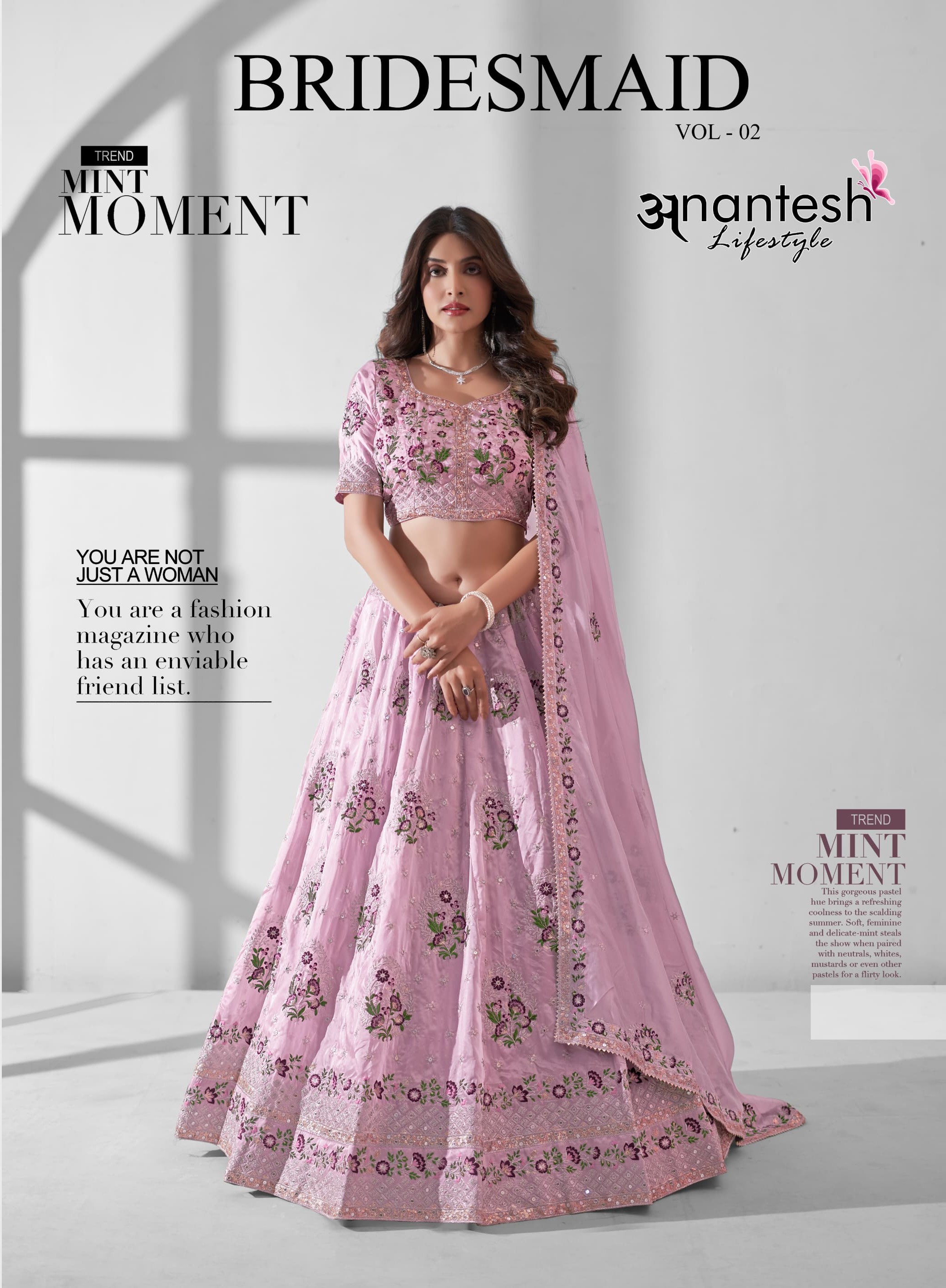 Anantesh? Lifestyle Bridesmaid Vol 2 Series 11009 To 11013 New Wedding Bridesmaid Collection