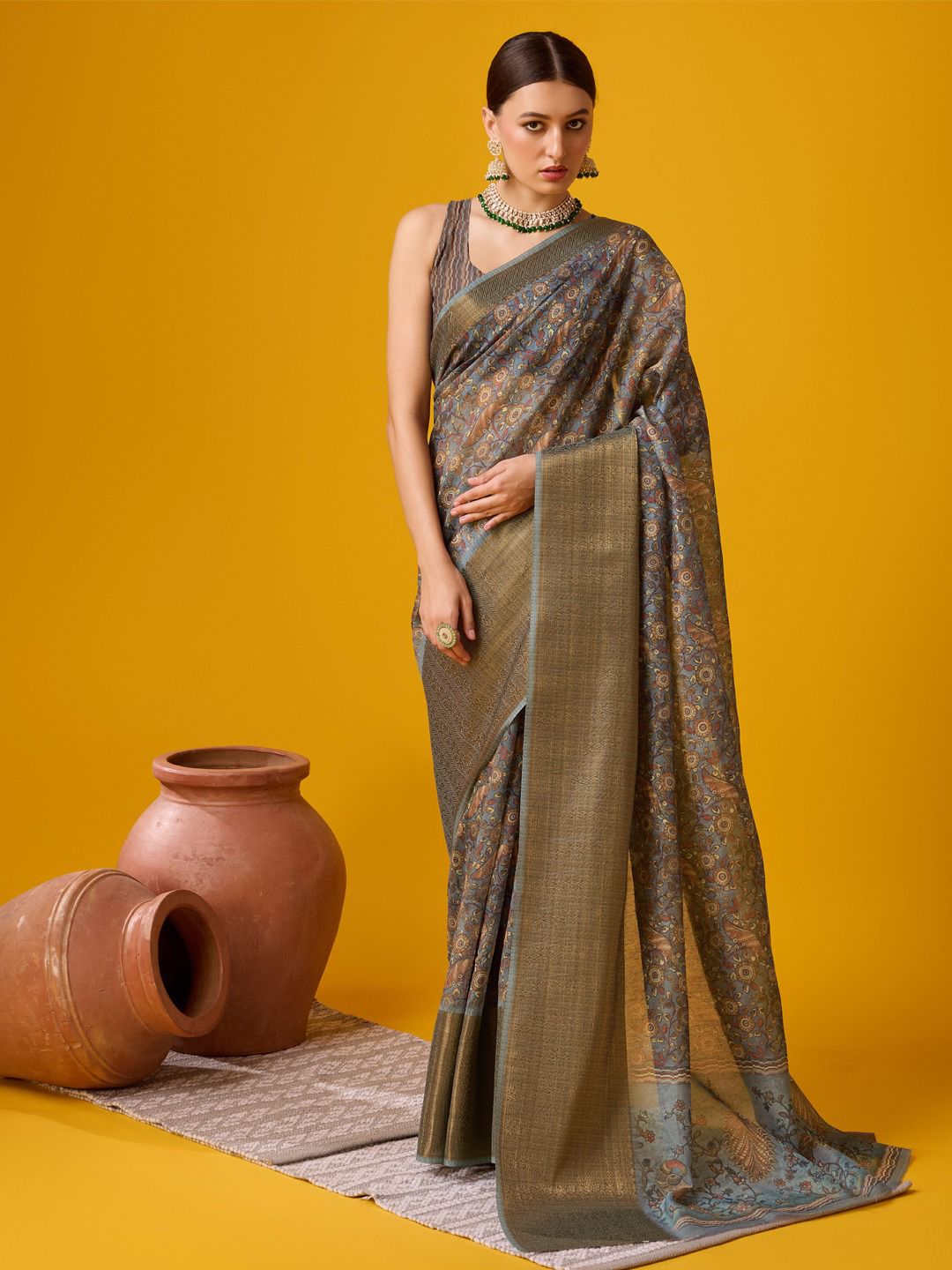 Vantara Vol 5 By Bunawat Pashmina Fancy Sarees