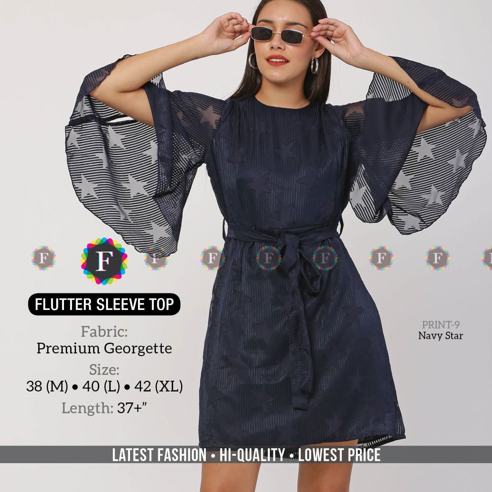 Flutter Sleeve Dress Summer Holiday Special