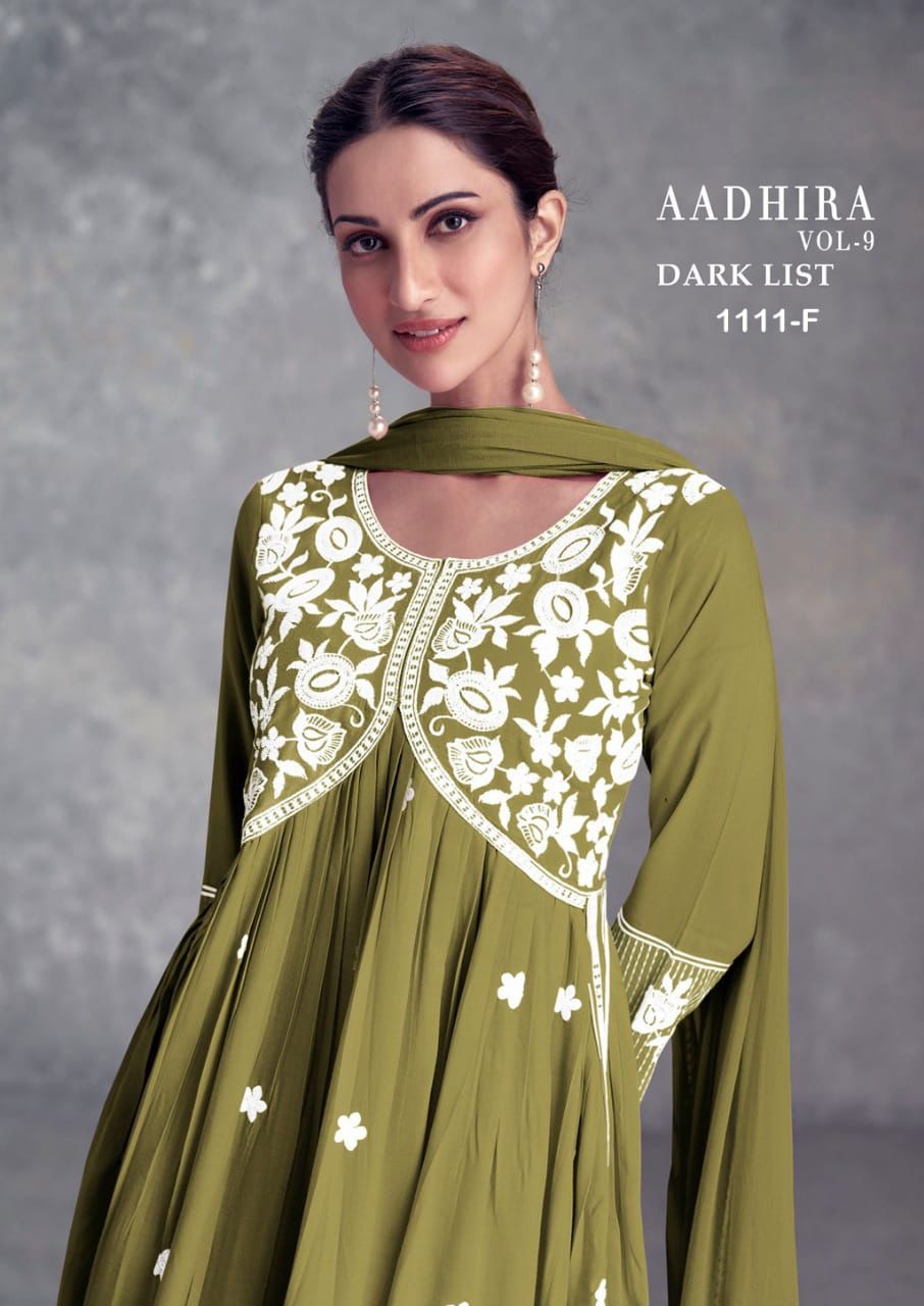 Aadhira Vol 9 Dark List Nayra Style Wear Collection