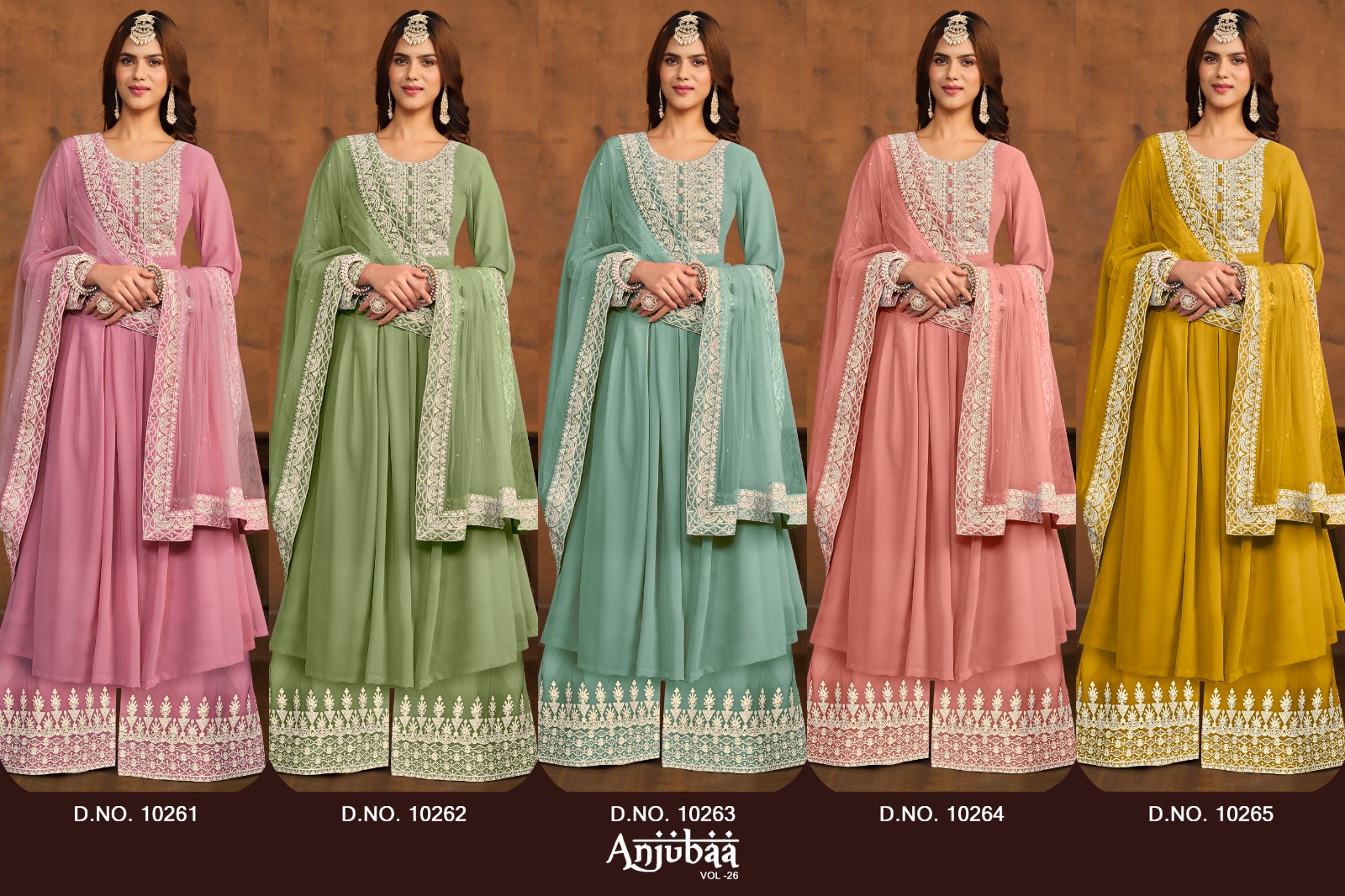 Anjubaa Vol 26 Designer Georgette Suit