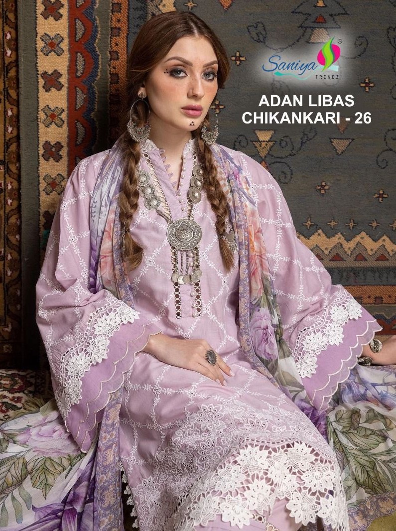 Adan S Libas Chikankari Vol 26 By Saniya Trendz