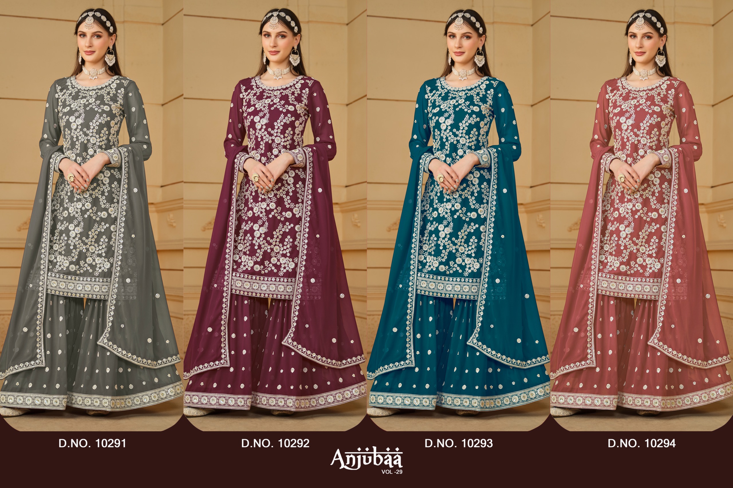 Anjubaa Vol 29 Designer Georgette Suit