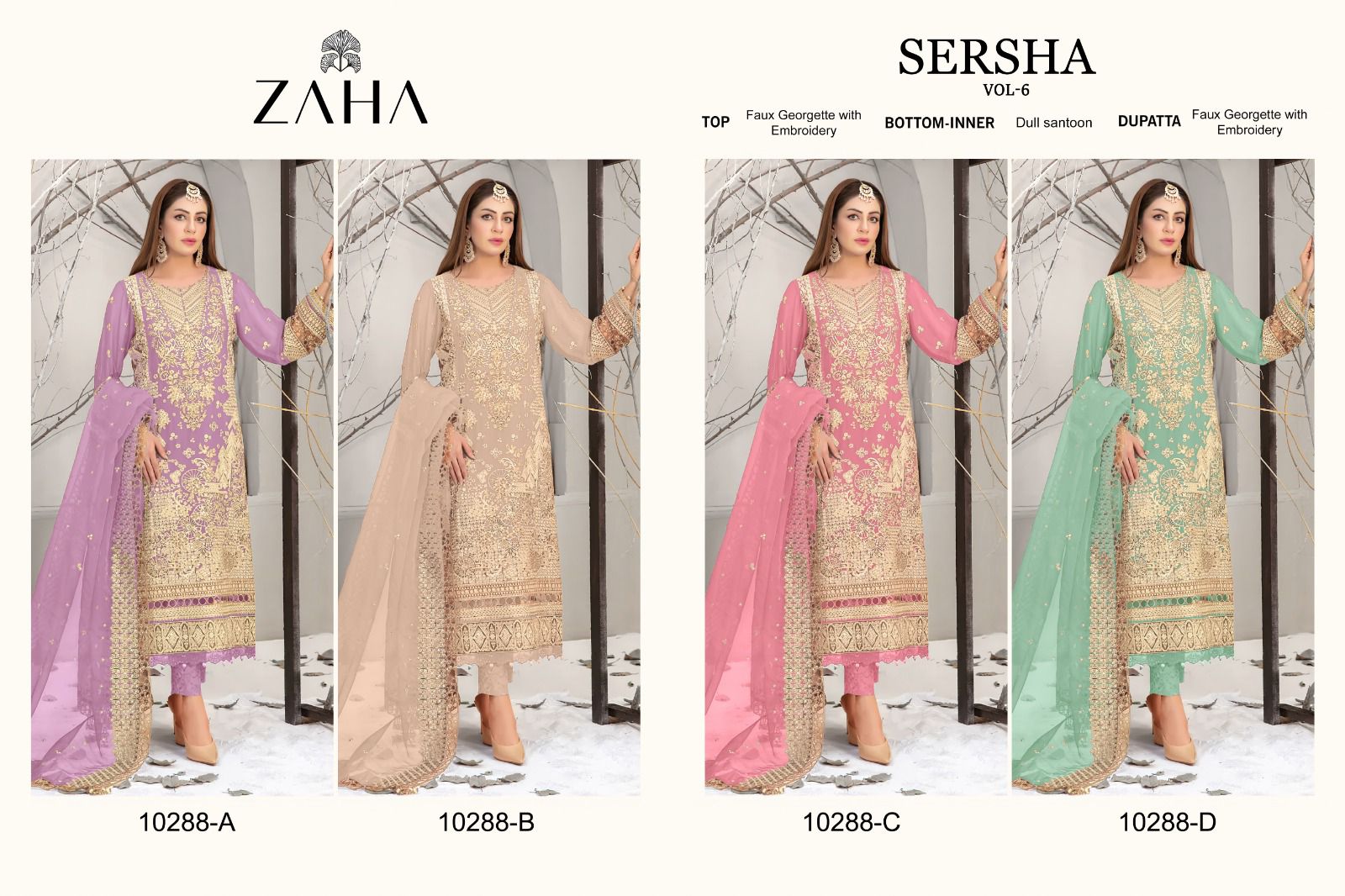 Sersha Vol 6 10288 Colours  By Zaha