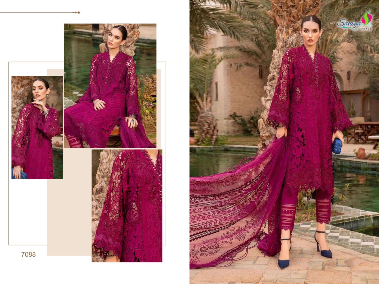 Maria B Cotton Suit By Saniya Trendz