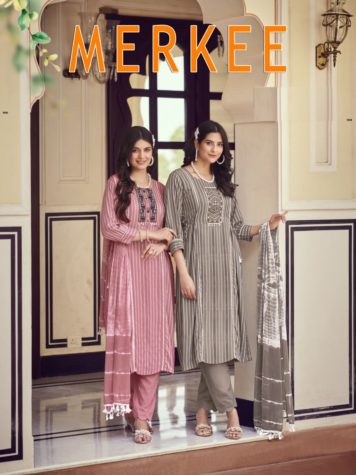 Merkee Premium Kurti Pant Dupatta Concept