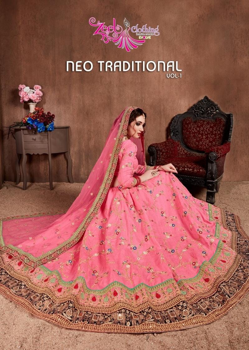 Neo Traditional Vol-1 Series 7101 To 7108 By Zeel Clothing