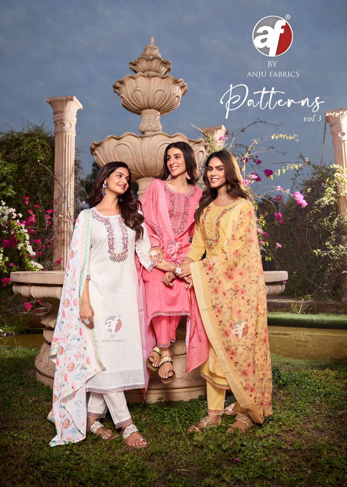 Patterns Vol 3 By Anju Fabrics