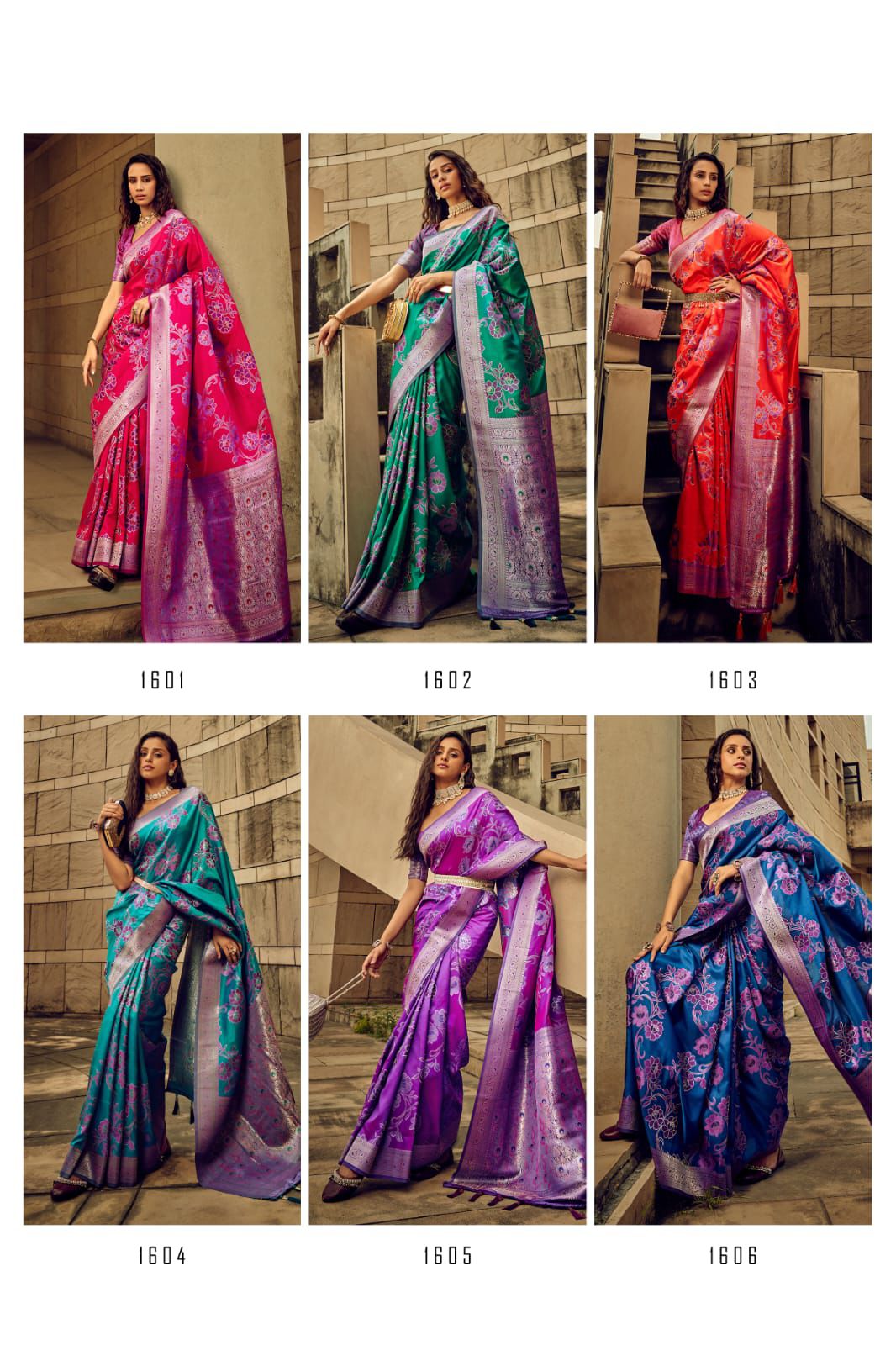 Satin Brasso Silk Sarees