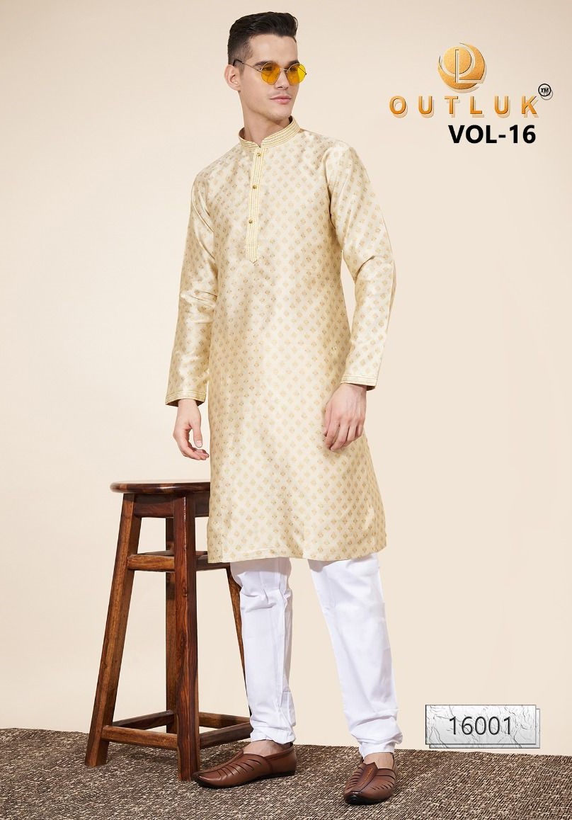 Outluk Wedding Collection Vol 16 New Designs In Pintex Work Jequard Kurta Pajama