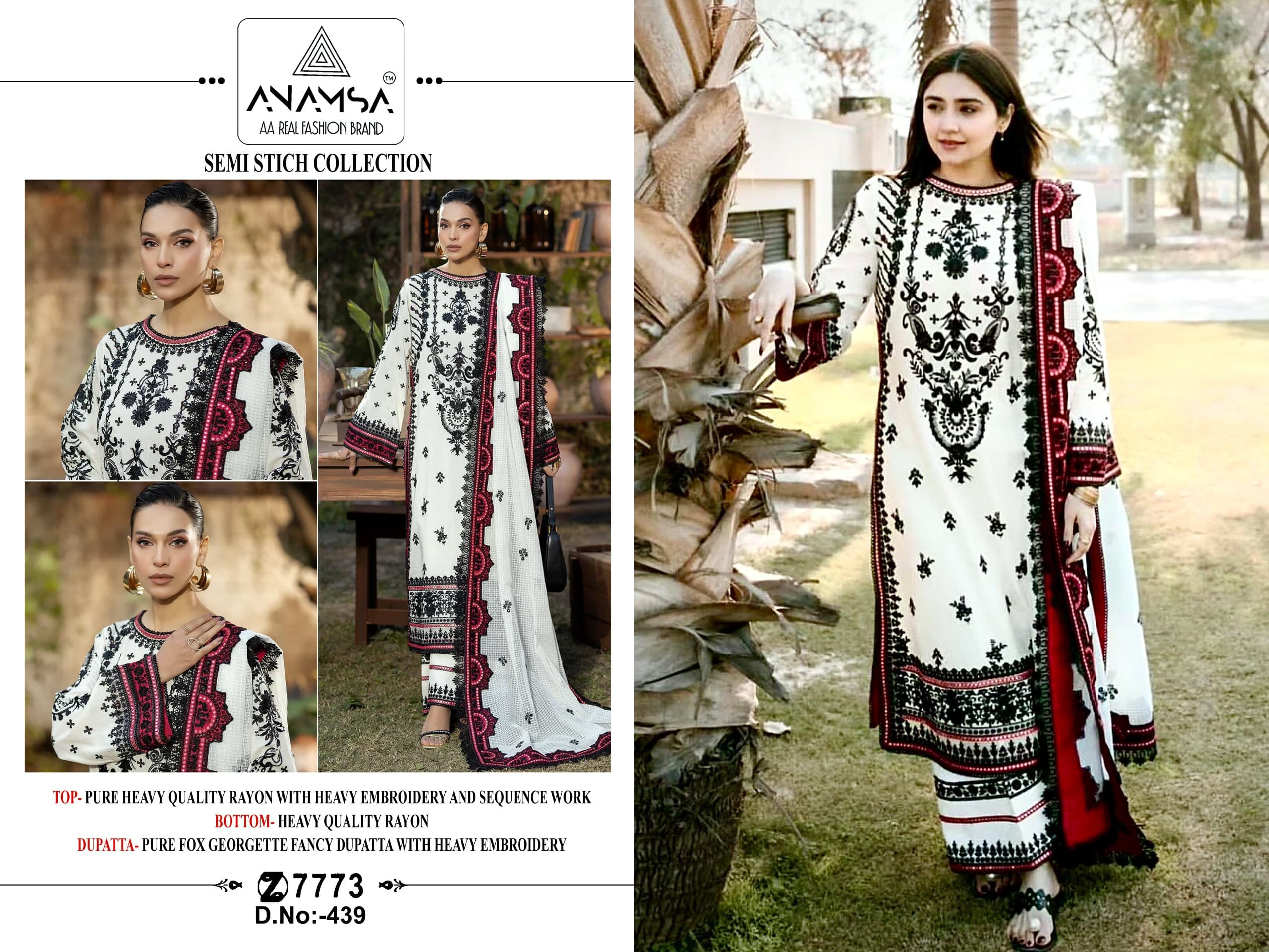 Anamsa Design 439 Eid Collection