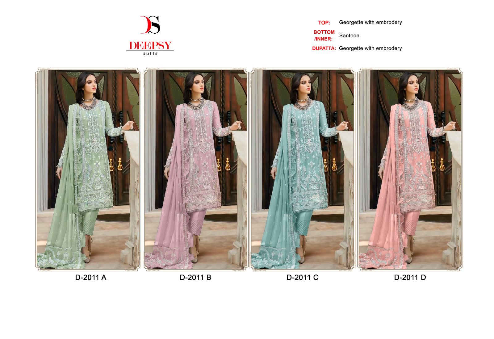 Deepsy Suit New Design 2011 Abcd Eid Collection