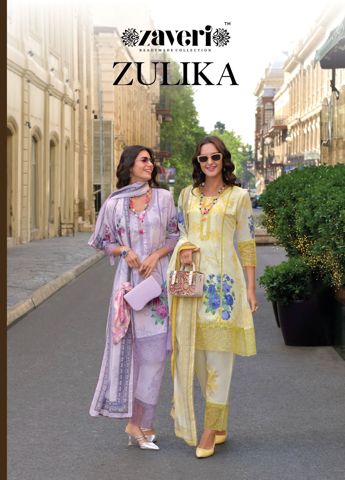 Zulika By Zaveri Readymade Collection Manufacturer Surat