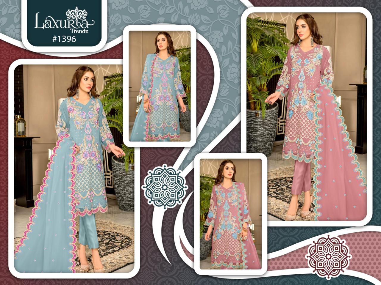 Laxuria Trendz D No 1396 Eid Collection Manufacturer Surat