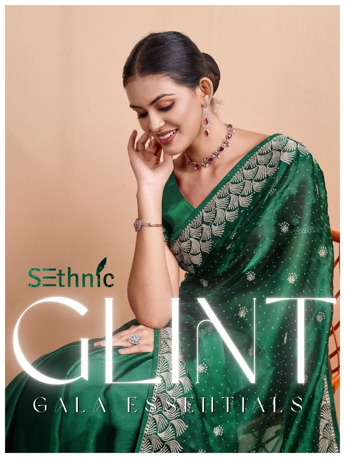 Glint Gala Series 30001 To 30004 By Sethnic Partywear Saree