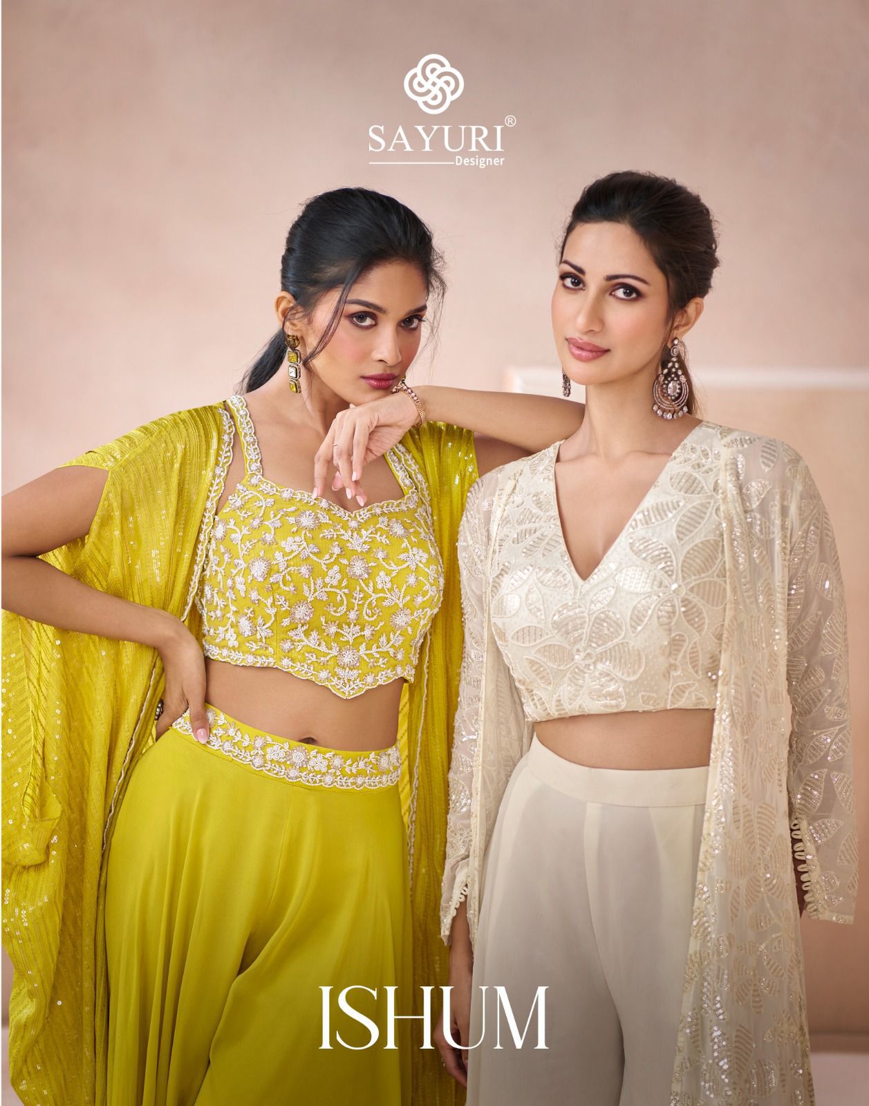 Sayuri Designer New Catalog Ishum Shrug Style Collection