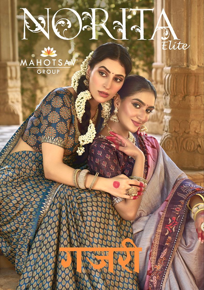 Gajari Series 43704 To 43718 By Mahotsav New Festive Wear Traditional Saree Collection Manufacturer ...