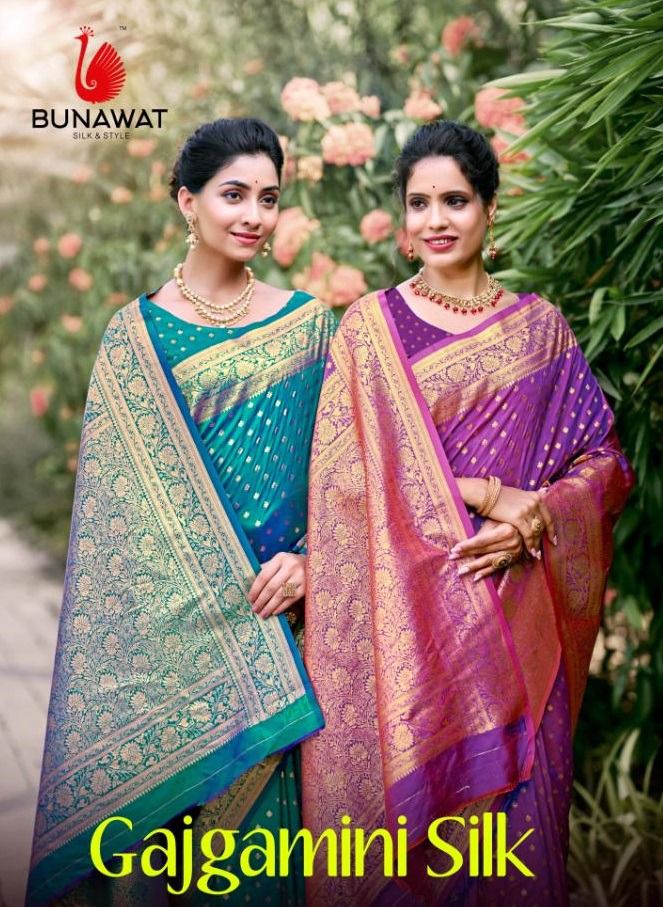 Gajgaminin Silk By Bunawat Silk Sarees Collection Surat