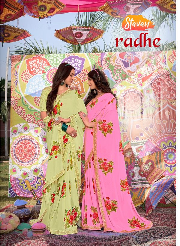 Radhe By Stavan Sr Pure Weightless Sarees