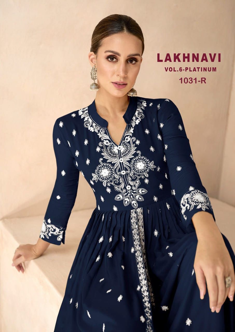 Lakhnavi Vol 6 Platinum Designer Exclusive Collection Manufacturer Surat