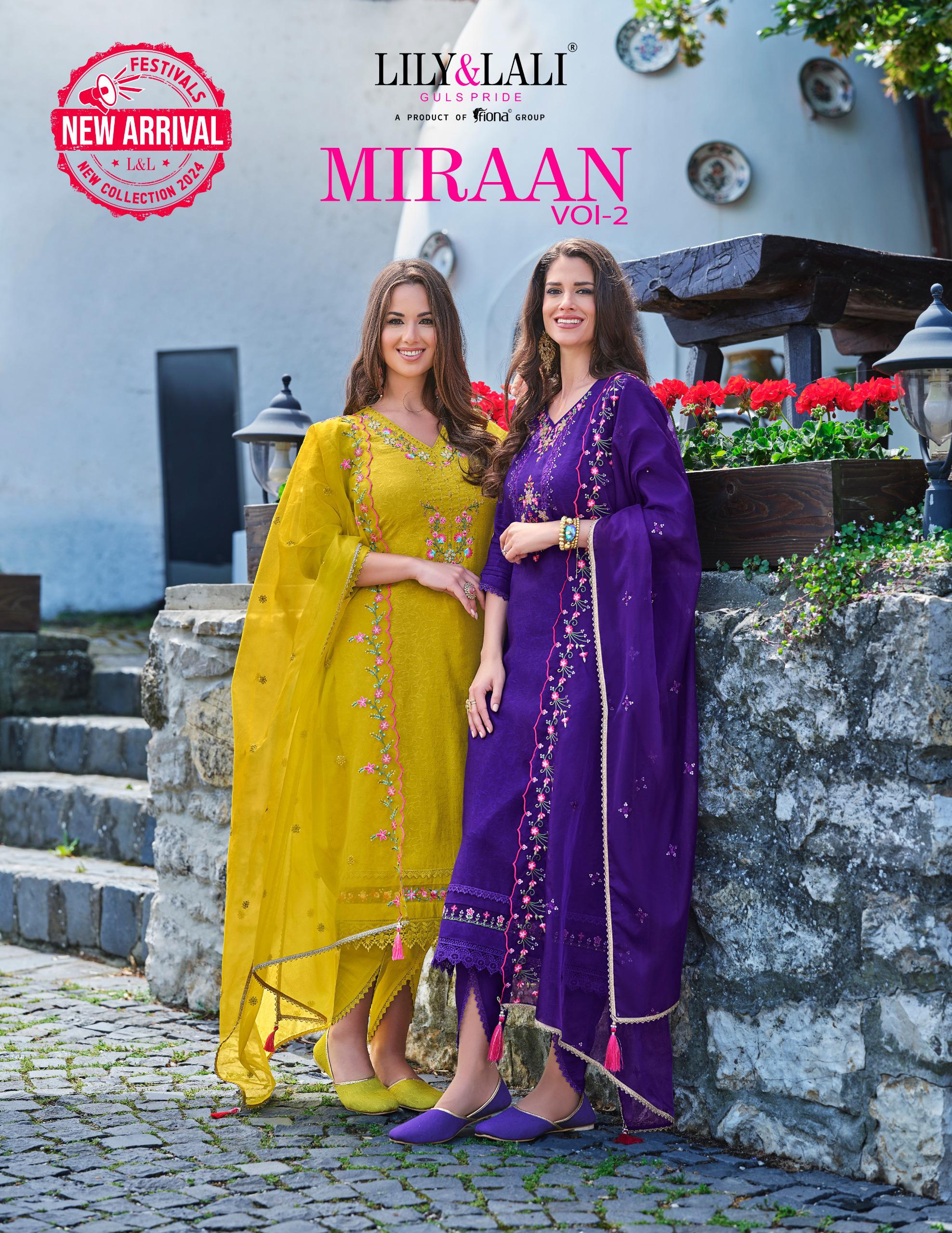 Miraan Vol 2 By Lily And Lali Premium Collection Manufacturer Surat