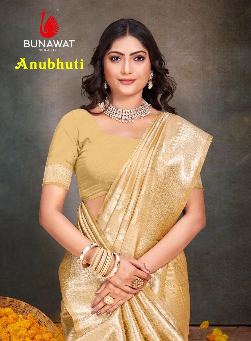 Anubhuti Silk Vol 1 By Bunawat Cotton Silk Saree