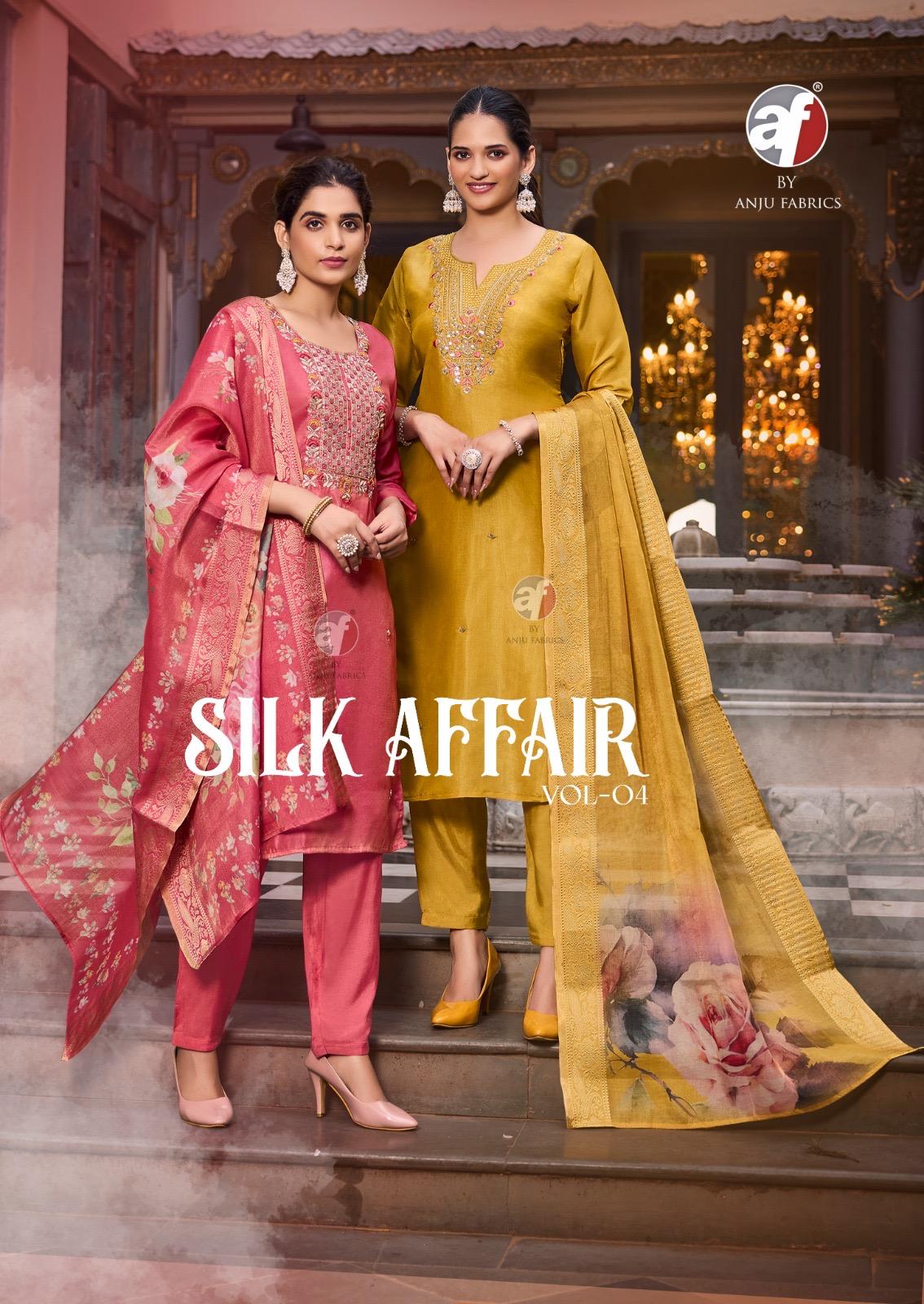 Silk Affair Vol 4 By Anju Fabric