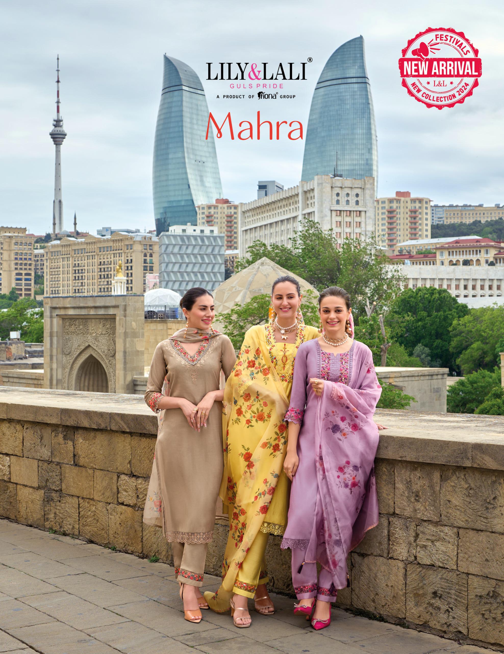 Mahra By Lily & Lali Exclusive Premium 2024 Festival Collection