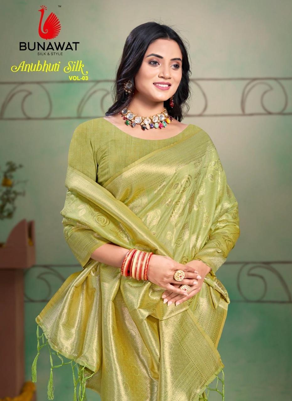 Anubhuti Silk Vol 3 By Bunawat