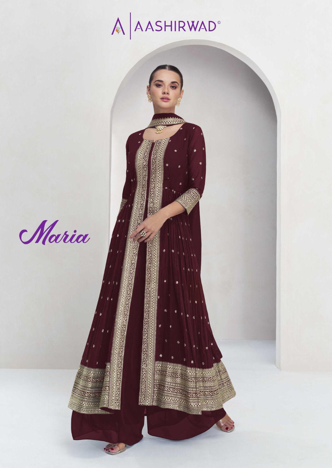 Maria By Aashirwad Long Plazzo Collection