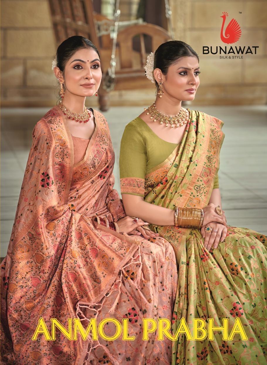 Anmol Prabha By Bunawat Silk Sarees Collection Surat