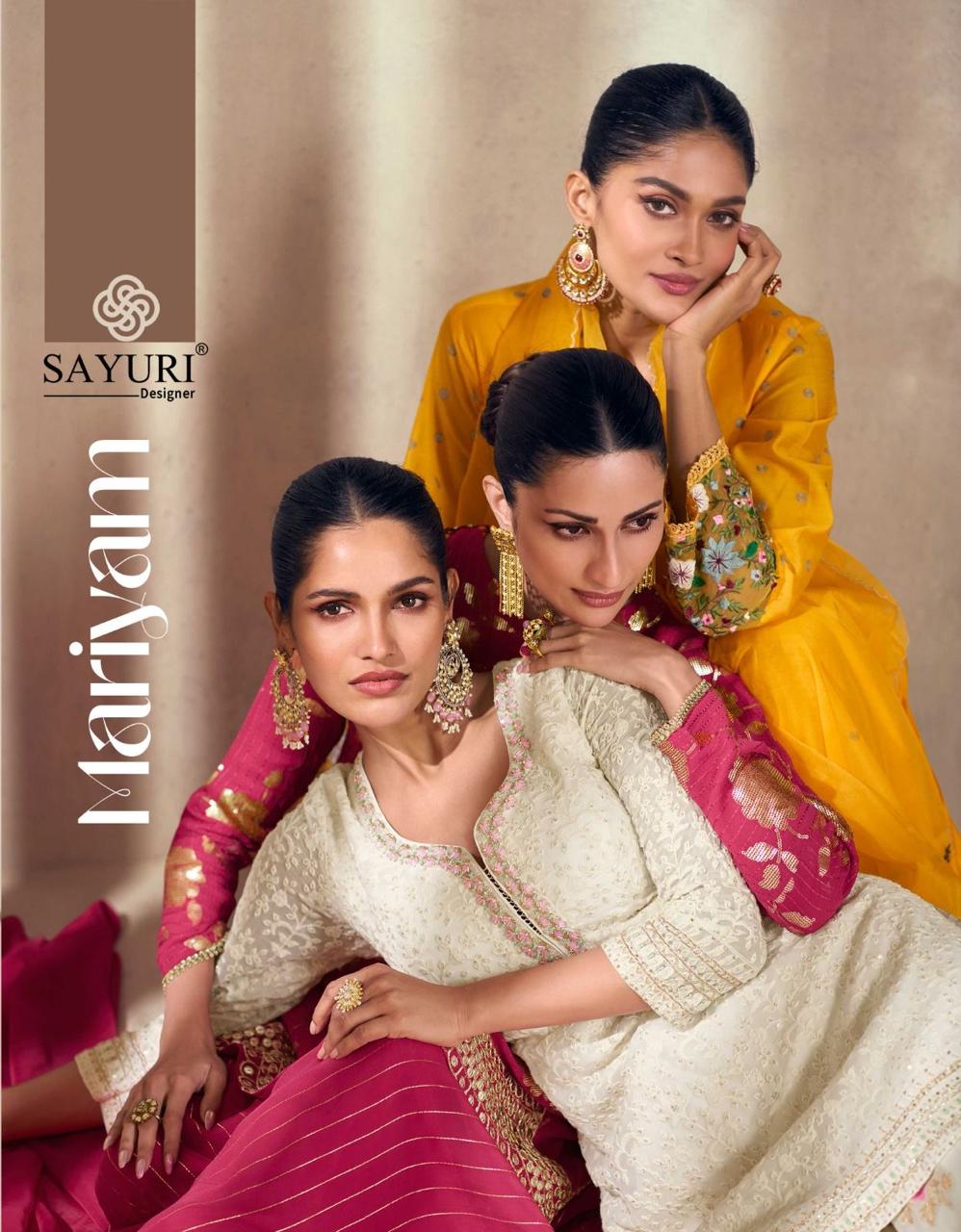 Mariyam By Sayuri Designer Stylish Collection Manufacturer Surat