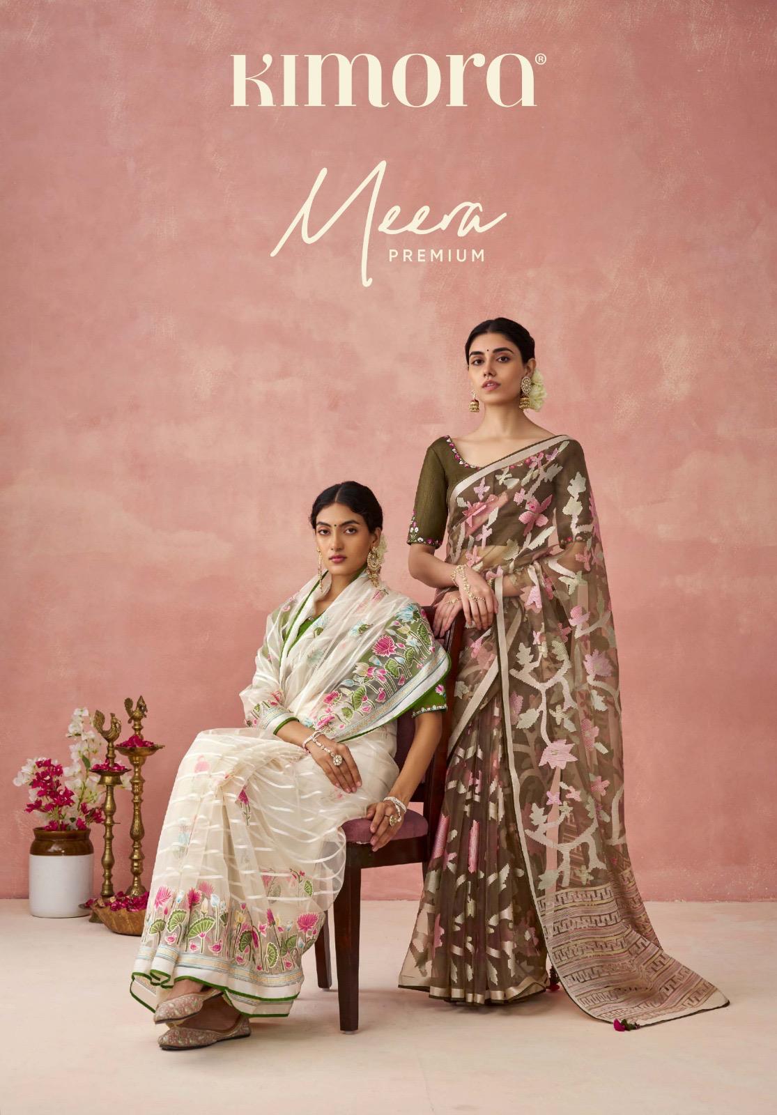 Meera Premium Vol 15 By Kimora Fancy Sarees Collection Surat