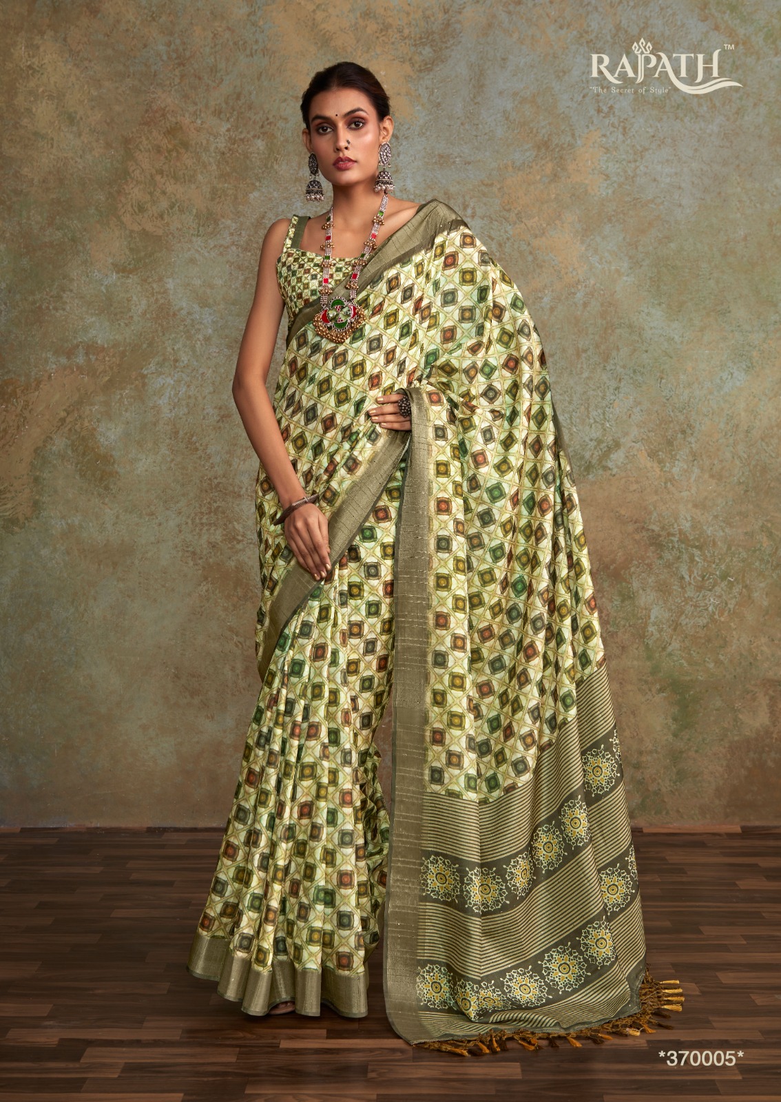 Ritika Silk Series 370001 To 370008 By Rajpath