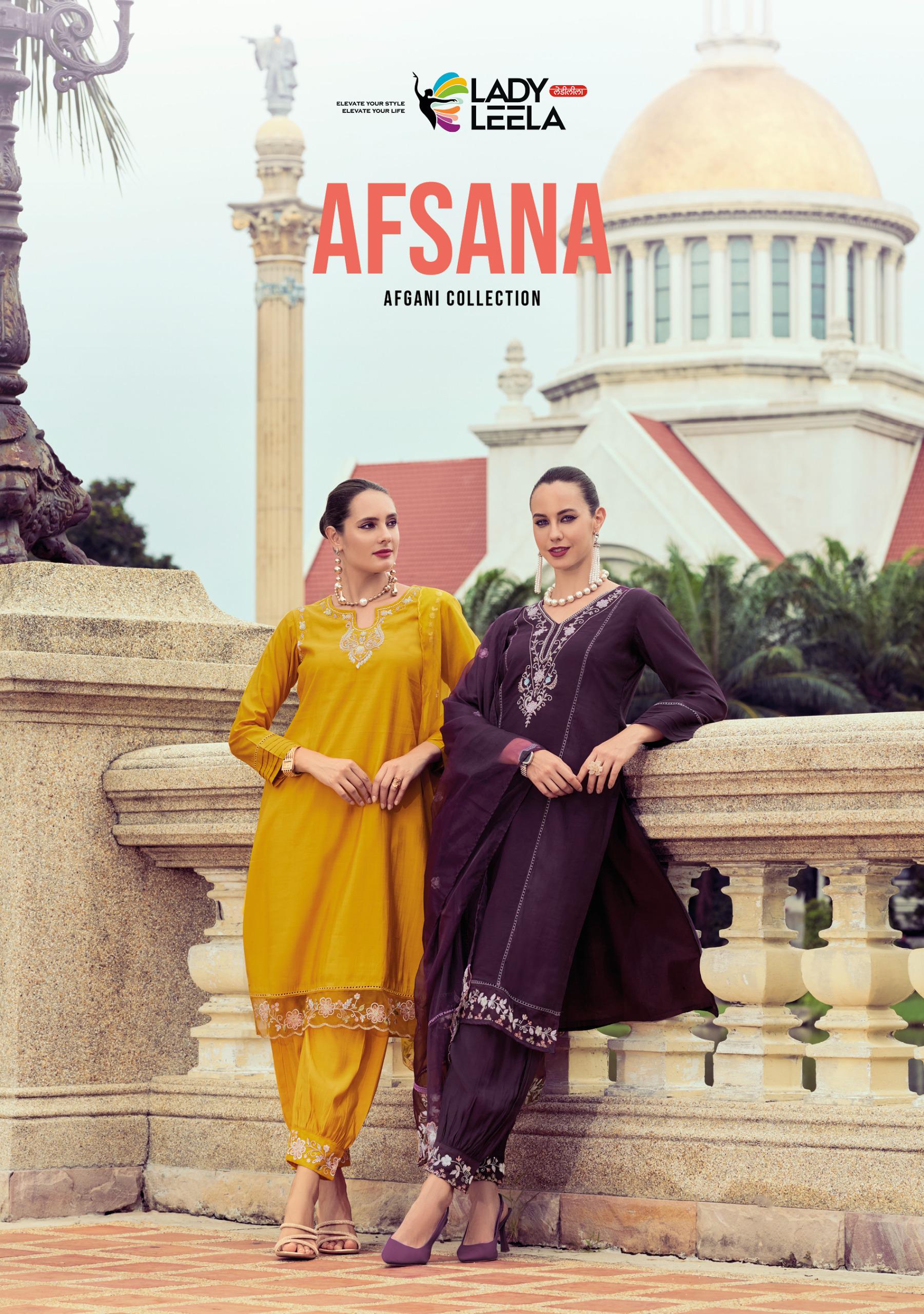 Afsana By Lady Leela Festivae Afghani Collection Manufacturer Surat