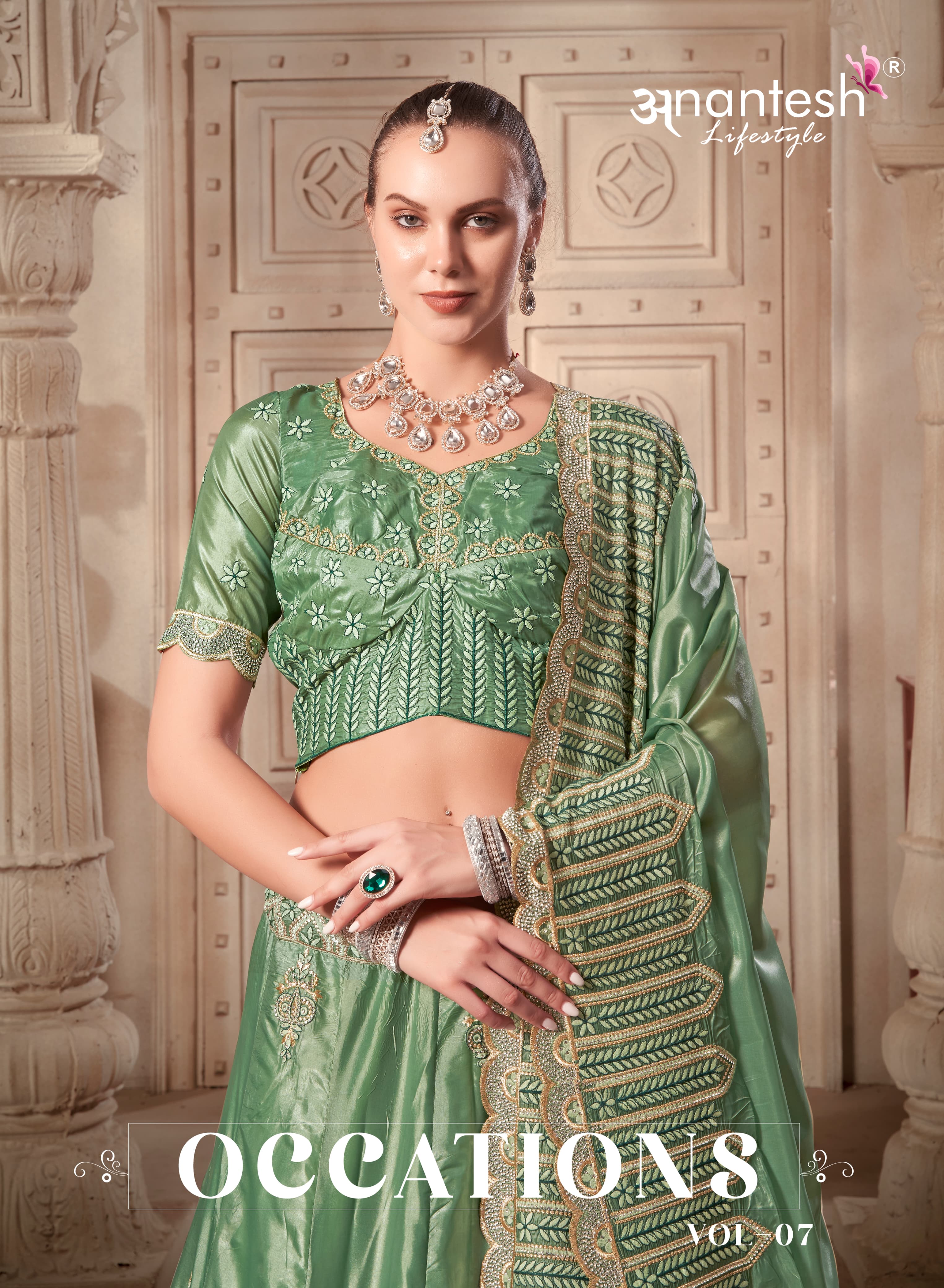 Occasions Vol 7 Series 5026 To 5027 By Anantesh Lifestyle