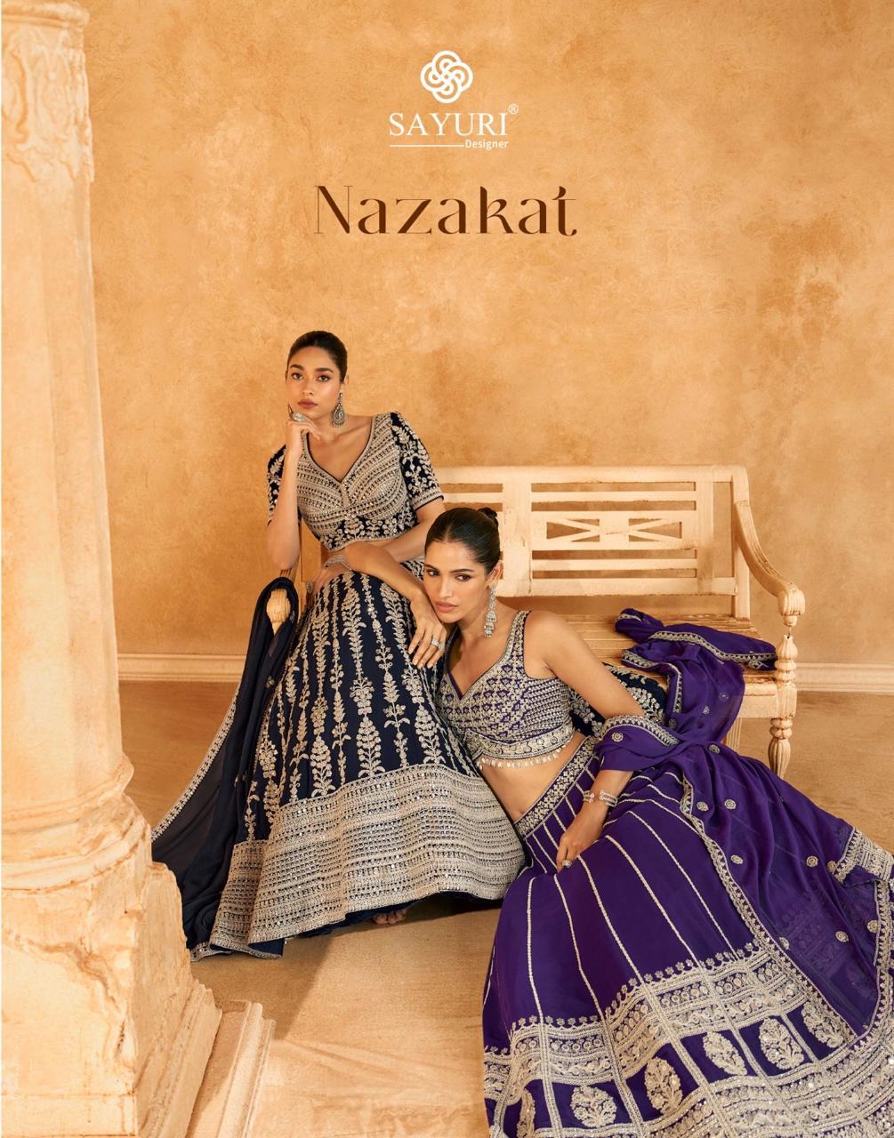 Nazakat Series 5567 To 5569 By Sayuri Designer