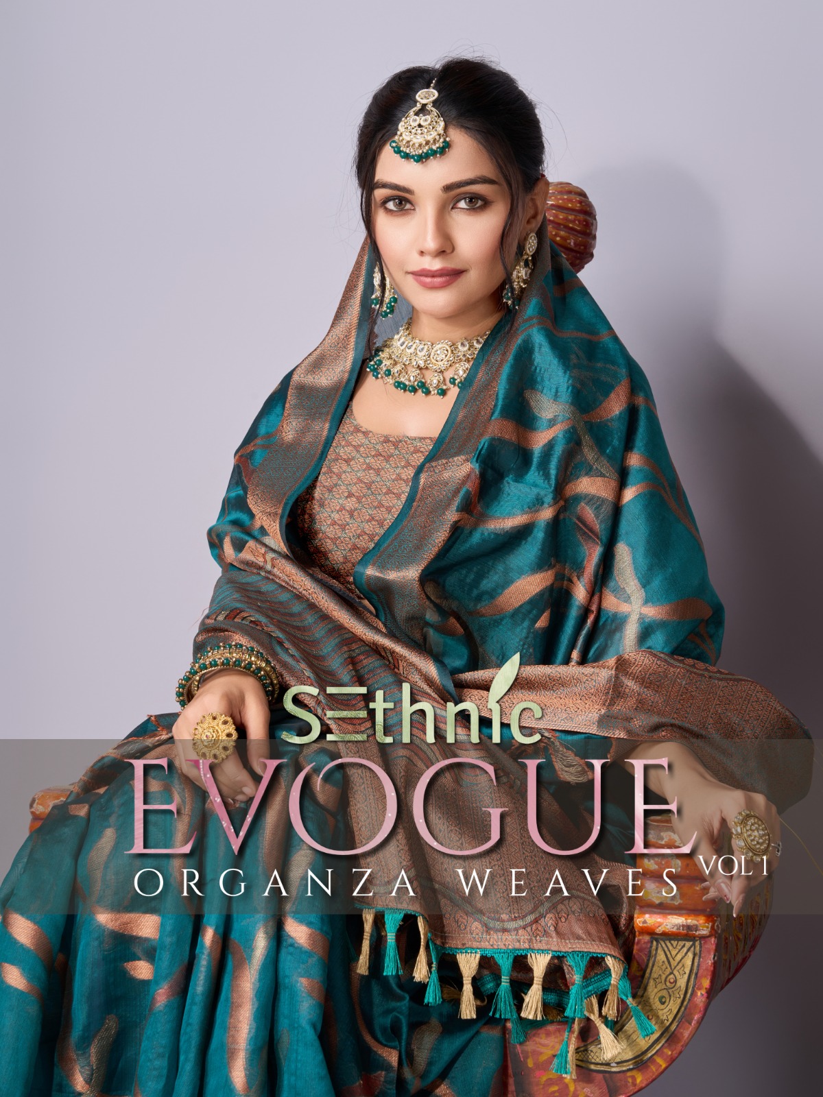 Evogue Vol 1 Series 37001 To 37005 By Sethnic Lifestyle