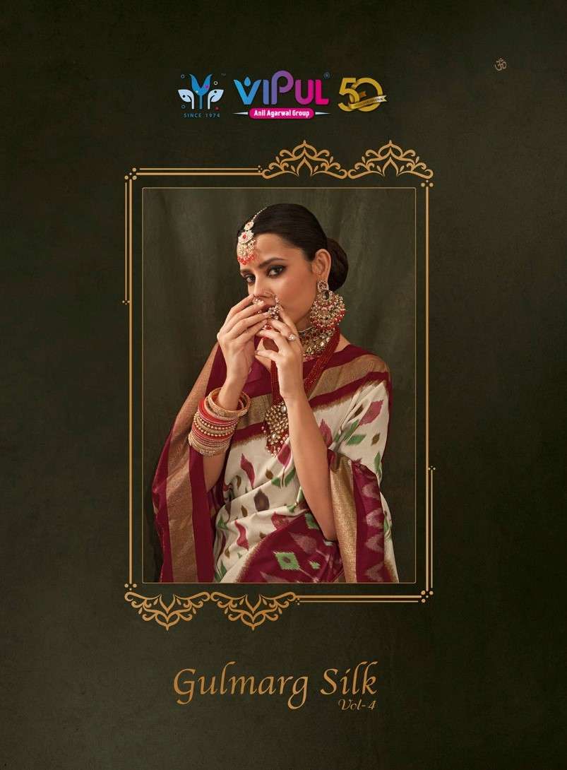 Gulmarg Silk Vol 4 Series 81702 To 81713 By Vipul