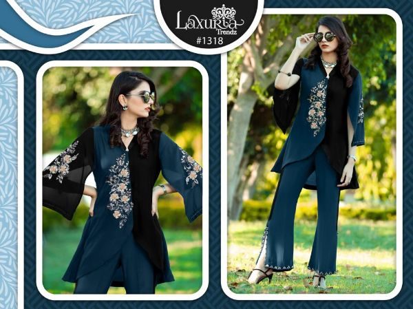 Tunic Style Cord Set 1318 By Laxuria Trendz