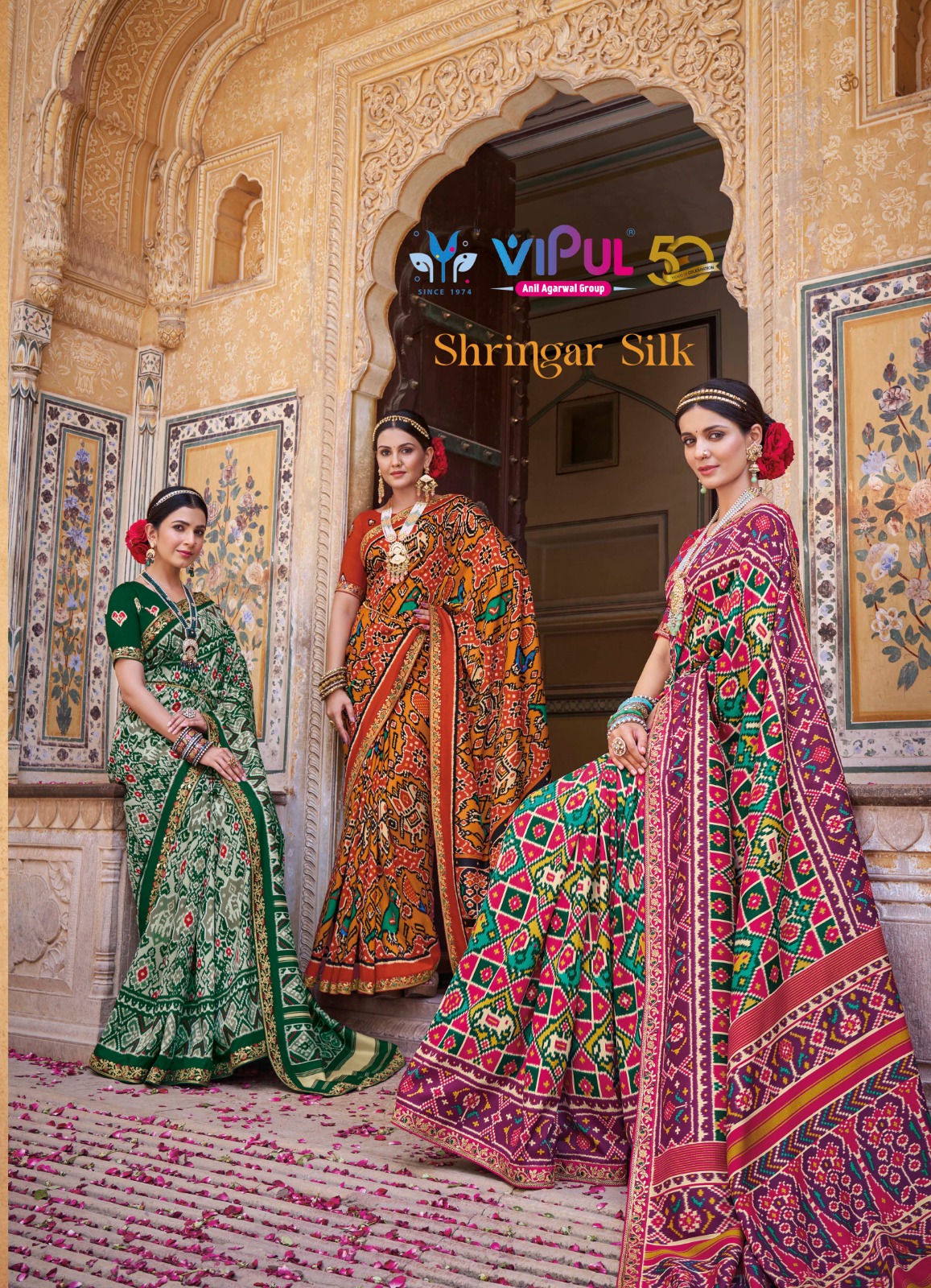 Shringar Silk Series 74403 To 74410 By Vipul