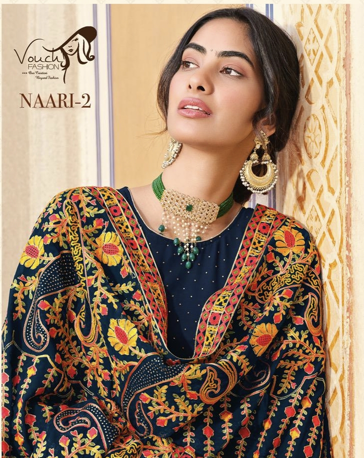 Naari Vol 2 Series 911 To 914 By Vouch Fashion Single And Set Stockiest And Supplier From Surat