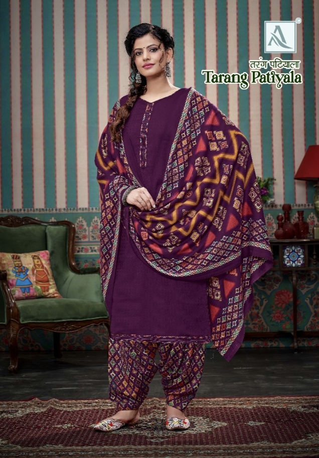 Tarang Patiyala By Alok Suit Wholesale Supplier Traders In Surat