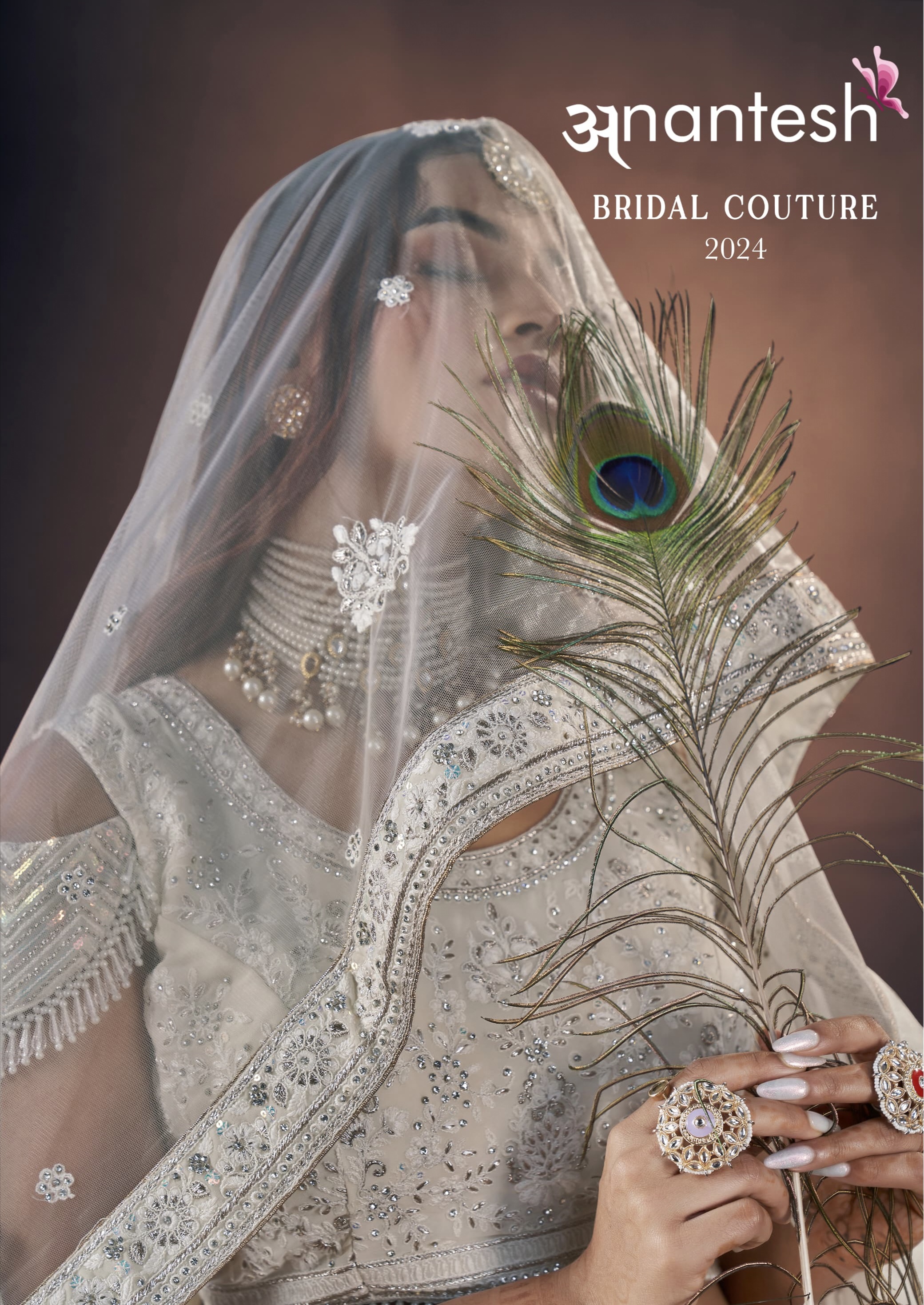 Anatesh Lifestyle New Bridal Couture 2024 Series 9001 To 9005 Handwork Wedding Lehengacholi Collecti...