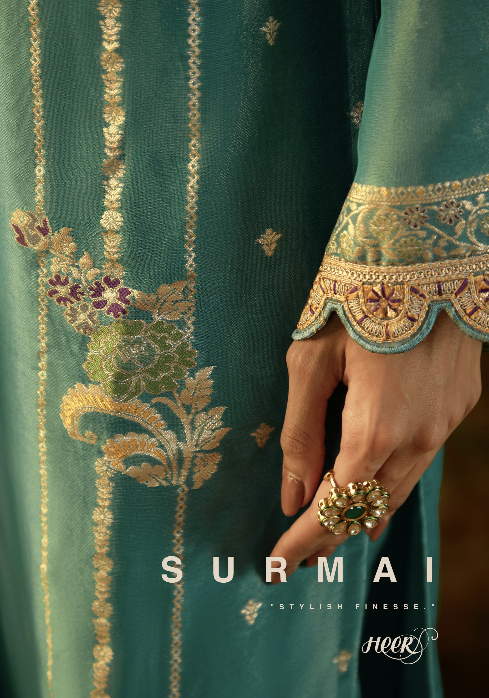 Surmai Kimora Banarasi Suits