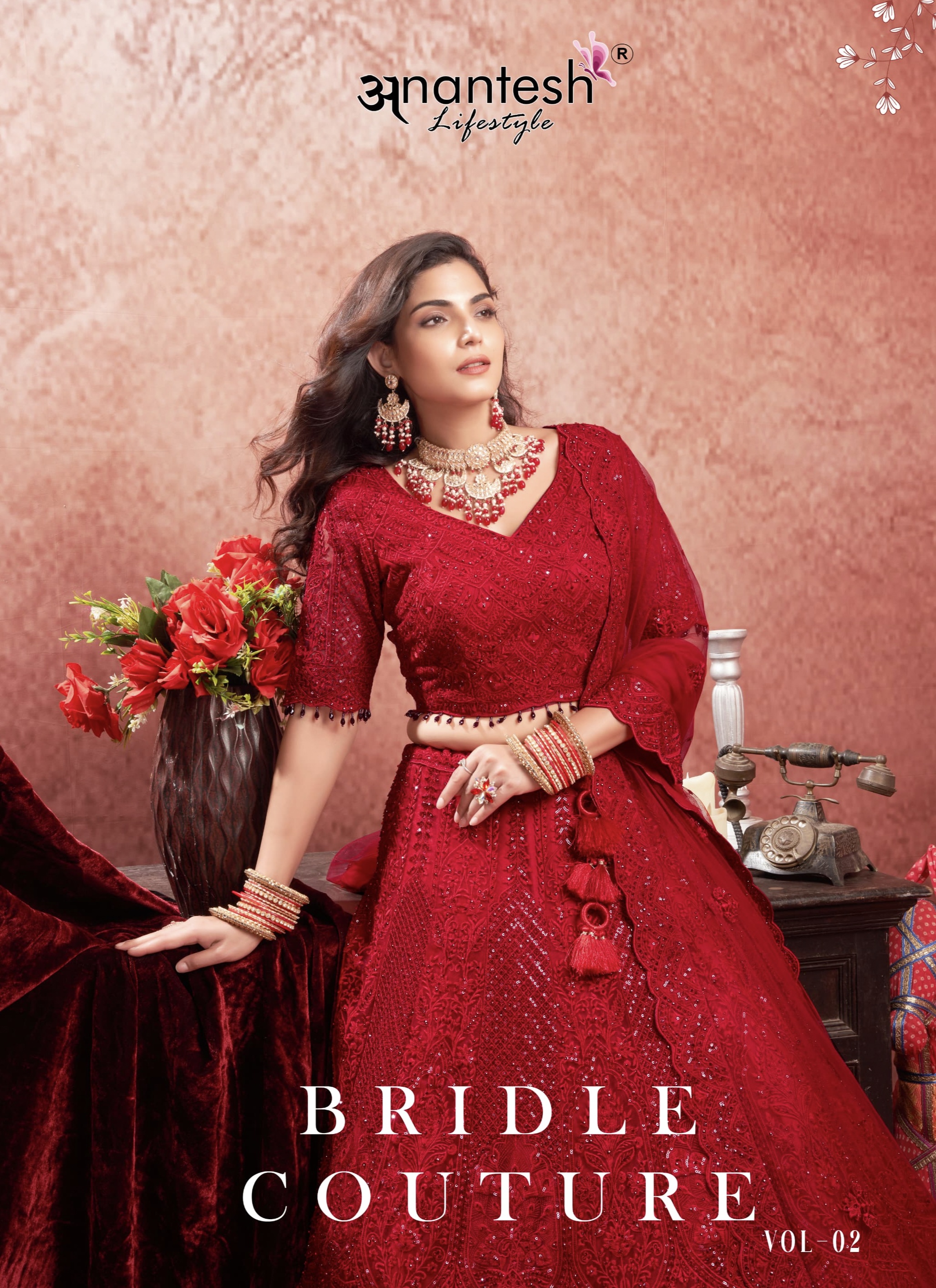 Bridal Couture Vol 2 Series 9006 To 9009 By Anantesh Lifestyle Premium Festive Collection