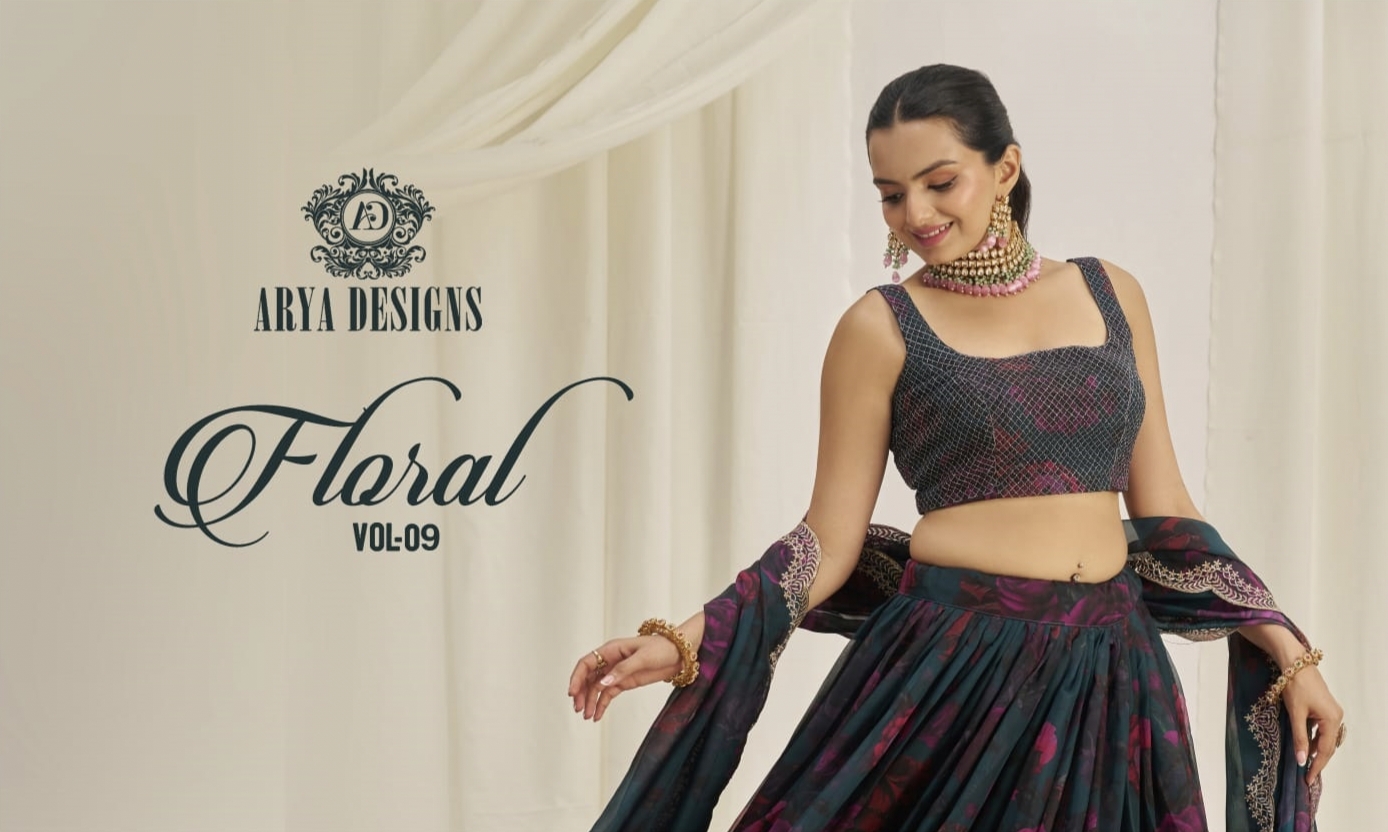 Floral Vol 9 Series 326 To 331 By Arya Designs