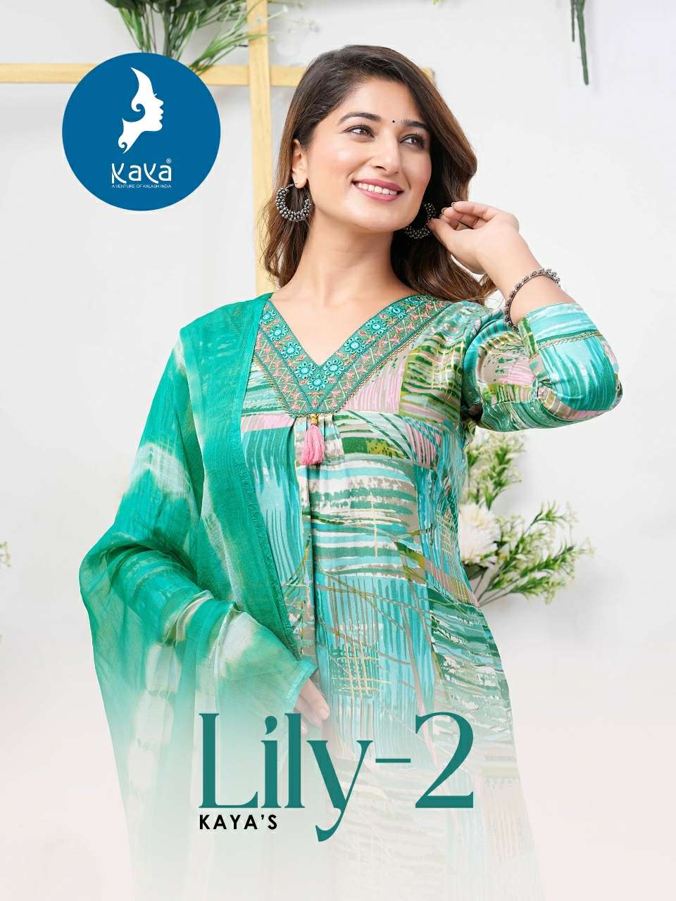 LILY VOL 2 BY KAYA KURTI BOTTOM DUPATTA COLLECTION 