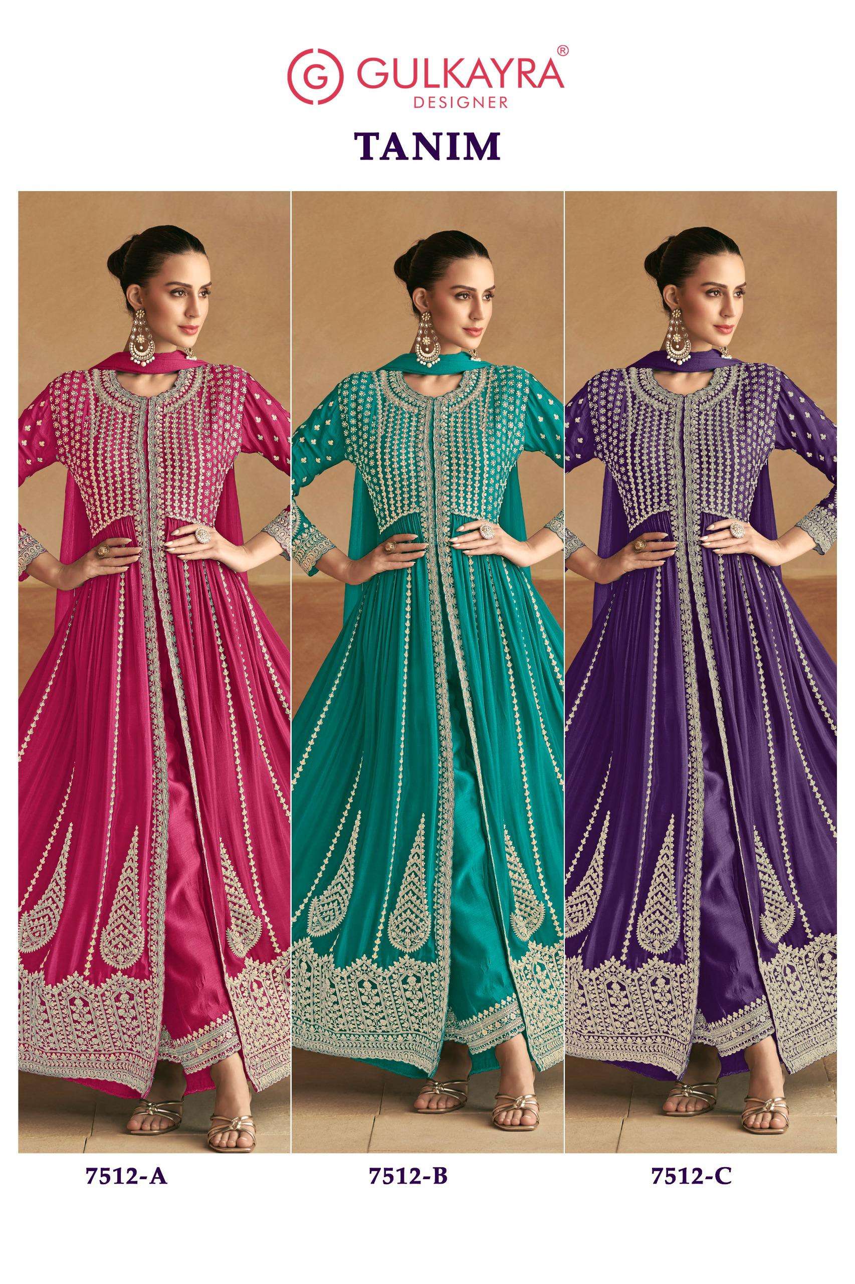 tanim series 7512 colour by gulkayra designer 