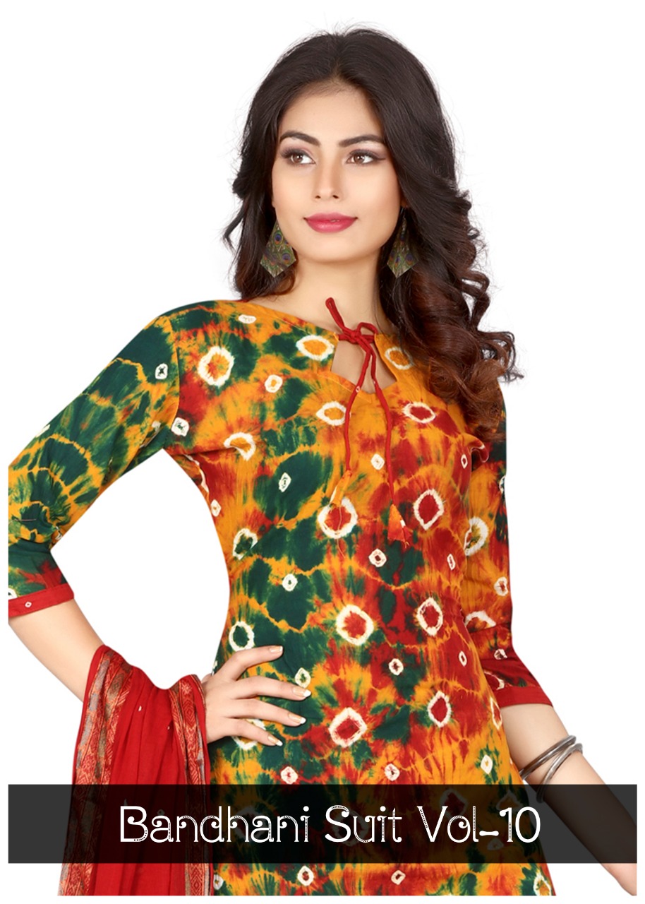 Pretty | Blouse dress pattern, Bandhani dress, New dress collection